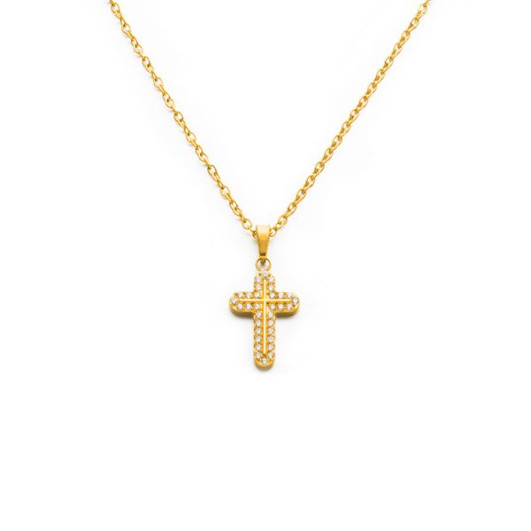 O1CN01anV8Na25wjZWI3003_3529117591-0-cib.jpg Stainless Steel Cross Necklace 893707409969