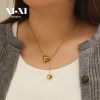 O1CN01b3E23M25wjbqODZqs_3529117591-0-cib.jpg Stainless Steel Heart Necklace 782487604589