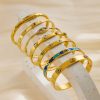 O1CN01bHbEyk25wjbI88UKv_3529117591-0-cib.jpg Stainless Steel Rhinestone Bangle 941159028161