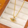 O1CN01bZVZtK25wjg0dtwFv_3529117591-0-cib.jpg Stainless Steel Evil Eye Necklace 939173181189