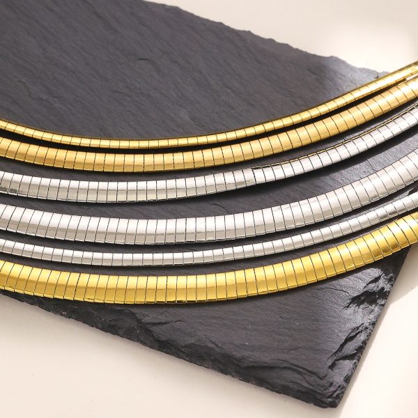 O1CN01bbhTWO25wjSJUHqCS_3529117591-0-cib.jpg Stainless Steel Snake Chain Necklace 764463827581