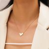 O1CN01bo3hVm25wjVxetAUD_3529117591-0-cib.jpg Stainless Steel Mother of Pearl Heart Shaped Necklace 822314910983