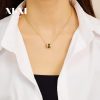 O1CN01c0r3La25wjbm3KSxa_3529117591-0-cib.jpg Stainless Steel Rhinestone Triple Ring Necklace 788159998027