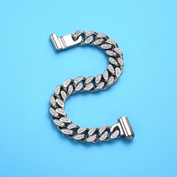 O1CN01c3Hjrw25wjEhjofRj_3529117591-0-cib.jpg Stainless Steel Cuban Magnetic Bracelet 653227768748