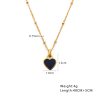 O1CN01c5Zcx225wjRUXiLd6_3529117591-0-cib.jpg Stainless Steel Enamel Heart Necklace 755219394918