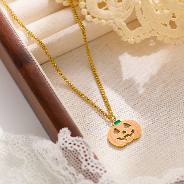 O1CN01cB31pn25wjRRg75Ly_3529117591-0-cib.jpg Stainless Steel Enamel Heart Necklace 755219394918