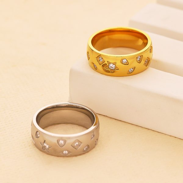 O1CN01cCAPaF25wjUF5uNq3_3529117591-0-cib.jpg Stainless Steel Heart Zirconia Ring 787381925530
