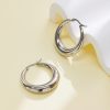 O1CN01cR8GKj25wjO8vSO6i_3529117591-0-cib.jpg Stainless Steel Oval Hoop Earrings 725885648728