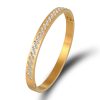 Stainless Steel Pave Bangle 920427128678