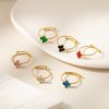 O1CN01cl9Cj725wjZVDf7CK_3529117591-0-cib.jpg Stainless Steel Flower Ring 894549139594