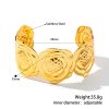 O1CN01cnBYRD25wjfkUY14U_3529117591-0-cib.jpg Stainless Steel Geometric Cuff Bangle 1049157317335