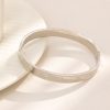 O1CN01d4rerW25wjfrzMpWA_3529117591-0-cib.jpg Stainless Steel Rhinestone Clover Bangle 1048230199027