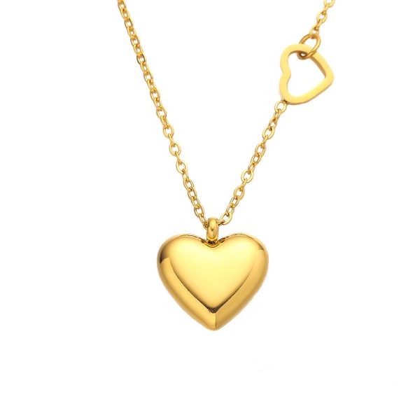 O1CN01d75cac25wjYloniQY_3529117591-0-cib.jpg Stainless Steel Heart Necklace 870286289869