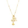 O1CN01dPEZbG1QMBkAiF2xA_6000000001961-0-cib.jpg Stainless Steel Zirconia Cross Necklace 928485522441