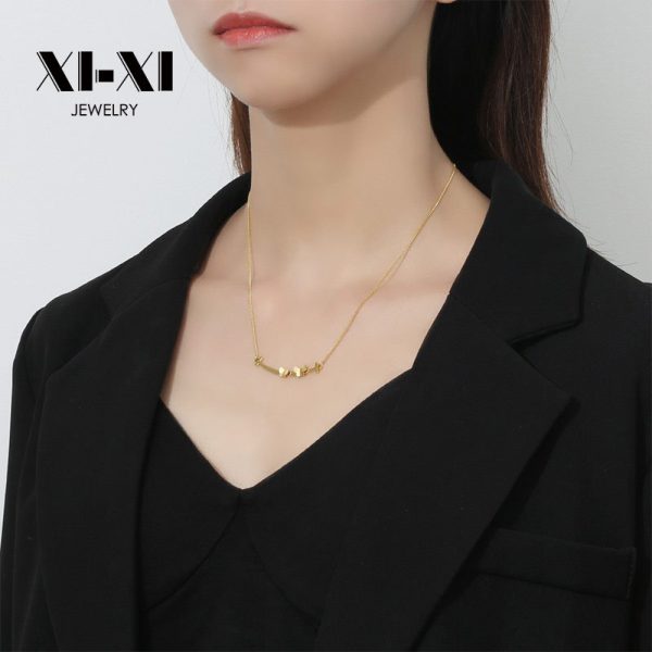 Stainless Steel Smiley Butterfly Necklace 948894050423
