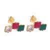 O1CN01djmN3J25wjO4uza0t_3529117591-0-cib-1.jpg Stainless Steel Square Zirconia Stud Earrings 726100553500