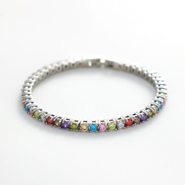 O1CN01dq4EZC25wjNzlWCa8_3529117591-0-cib.jpg Stainless Steel Zirconia Tennis Bracelet 725415083948