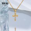 O1CN01dsvCW025wjbqfm9Vi_3529117591-0-cib.jpg Stainless Steel Rhinestone Cross Necklace 893351063749