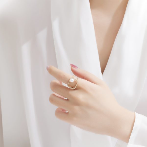 O1CN01e1IaDm25wjJLM5ptH_3529117591-0-cib.jpg Stainless Steel Pearl Open Ring 682334063420