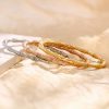 O1CN01eEyX0l25wjHWqZHnx_3529117591-0-cib.jpg Stainless Steel Rhinestone Bangle 670888213634