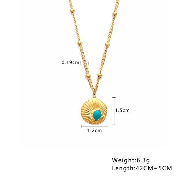 O1CN01eKli6h25wjRYYOn1Y_3529117591-0-cib.jpg Stainless Steel Enamel Heart Necklace 755219394918