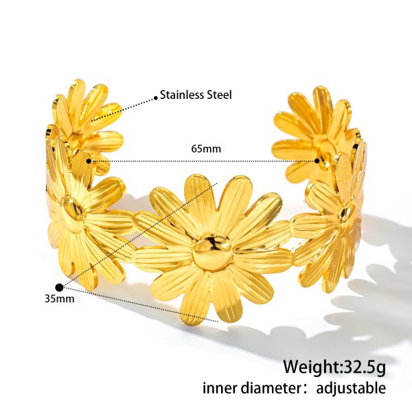 O1CN01ePqZ1l25wjfpMNDQ3_3529117591-0-cib.jpg Stainless Steel Geometric Cuff Bangle 1049157317335