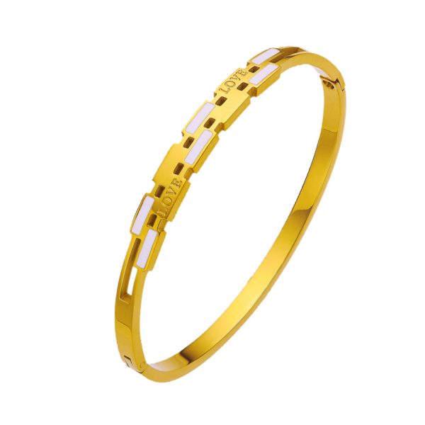 O1CN01eRdq7m25wjfsNi2Dt_3529117591-0-cib.jpg Stainless Steel Enamel Hollow Bangle 1052548804091