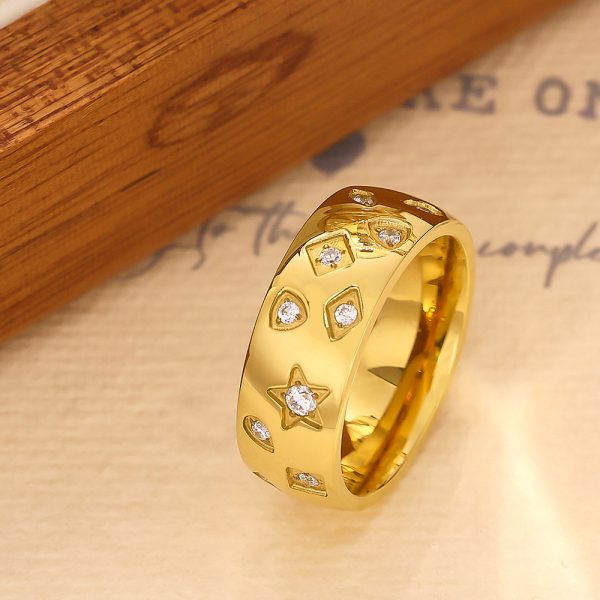 O1CN01eWMHOU25wjUC0qHvF_3529117591-0-cib.jpg Stainless Steel Heart Zirconia Ring 787381925530