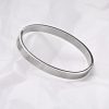 O1CN01eZmK2C25wjG5udIcU_3529117591-0-cib.jpg Stainless Steel Smooth Bangle 661573949903