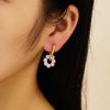 O1CN01ecDwgY25wjSNNwyTy_3529117591-0-cib.jpg Stainless Steel Curved Zirconia Earrings 764653590602