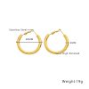 O1CN01eeboOU25wjbq64raj_3529117591-0-cib.jpg Stainless Steel Thin Hoop Earrings 775720246253