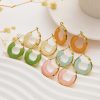 O1CN01eyYKCA25wjV2ktRGB_3529117591-0-cib.jpg Stainless Steel Resin Square Earrings 805115945934