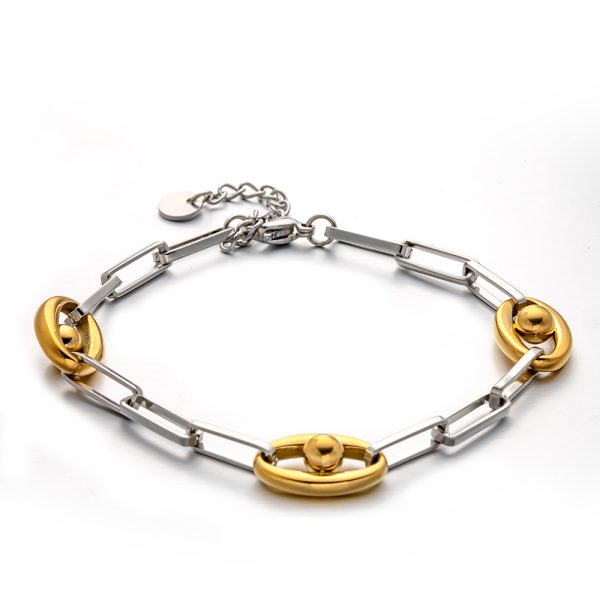 O1CN01f1SUHH25wjZYtosDg_3529117591-0-cib.jpg Stainless Steel Chain Link Bracelet 894799545493