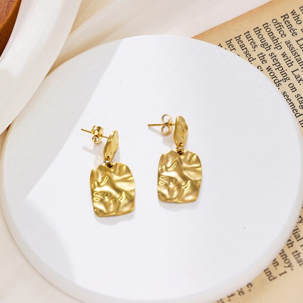 O1CN01f5a2Io25wjZ6Jctk8_3529117591-0-cib.jpg Stainless Steel Textured Stud Earrings 878929302730