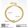 O1CN01fAYu7w25wjbCKOMrd_3529117591-0-cib.jpg Stainless Steel Zirconia Heart Bracelet 937957005138