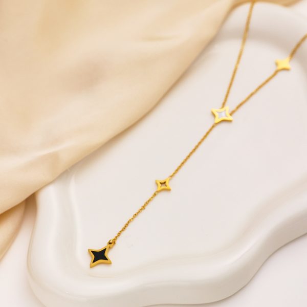 O1CN01fAkun525wjVTIusPE_3529117591-0-cib.jpg Stainless Steel Meteor Tassel Necklace 814246153993