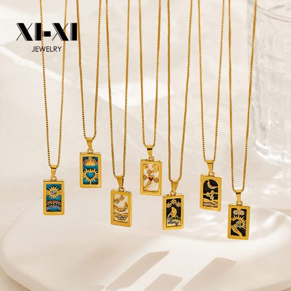 O1CN01fGNwRi25wjbnAHvqJ_3529117591-0-cib.jpg Stainless Steel Rectangular Tag Necklace 725311031019