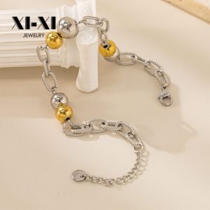 Stainless Steel Bead Chain Bracelet 919615571535