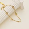 O1CN01gSz2zz25wjYw61jof_3529117591-0-cib.jpg Stainless Steel Clover Chain Bracelet 874413639818