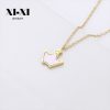 O1CN01gTSyB125wjbki0Iyo_3529117591-0-cib.jpg Stainless Steel Mother of Pearl Crown Necklace 946069039120
