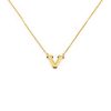 O1CN01gW3xvl25wjZRwxxrX_3529117591-0-cib.jpg Stainless Steel Rhinestone Letter V Necklace 893592926979