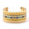 O1CN01gW7vm825wjEE6Clbl_3529117591-0-cib.jpg Stainless Steel Enamel Open Bangle 651101403831