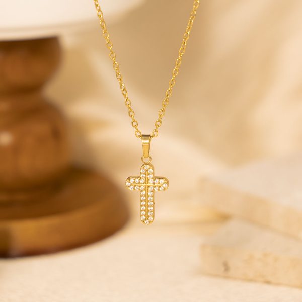 O1CN01i4bD1K25wjZWR2xPS_3529117591-0-cib.jpg Stainless Steel Cross Necklace 893707409969