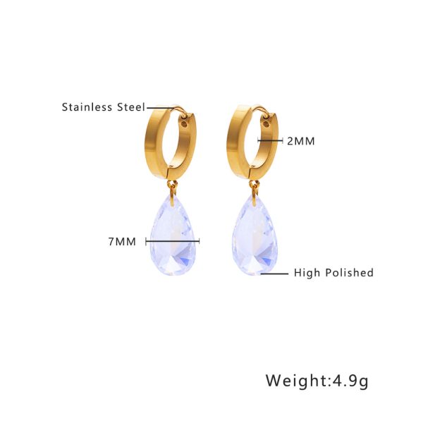 O1CN01iUSaZF25wjRdoSjxj_3529117591-0-cib.jpg Stainless Steel Hexagon Earrings 756725806821