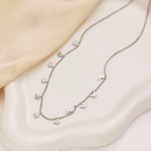 O1CN01iwkS8O25wjVW1xlAY_3529117591-0-cib.jpg Stainless Steel Butterfly Necklace 815037746391