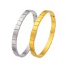 O1CN01jB7B3Y25wjUjcSMXS_3529117591-0-cib.jpg Stainless Steel Grid Bangle 799085921997