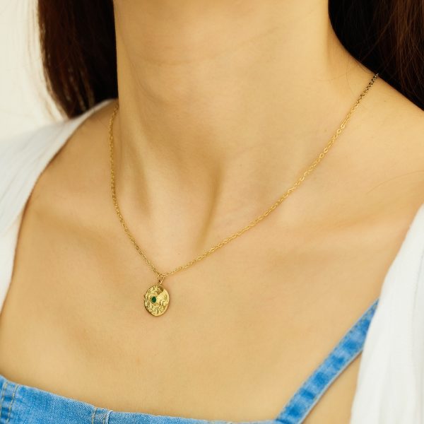 O1CN01jTgi1225wjQkUhlOh_3529117591-0-cib.jpg Stainless Steel Round Evil Eye Necklace 747564313777