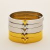 O1CN01jbeN7S25wjd9QPnBs_3529117591-0-cib.jpg Stainless Steel V Letter Bangle 984137688239