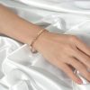 O1CN01jrene825wjbgQGJqK_3529117591-0-cib.jpg Stainless Steel Roman Numeral Bangle 744962446952