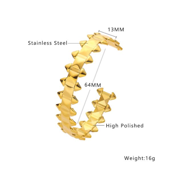 O1CN01kCng8E25wjbrMK4Rb_3529117591-0-cib.jpg Stainless Steel Rivet Jewelry Set 785467939950